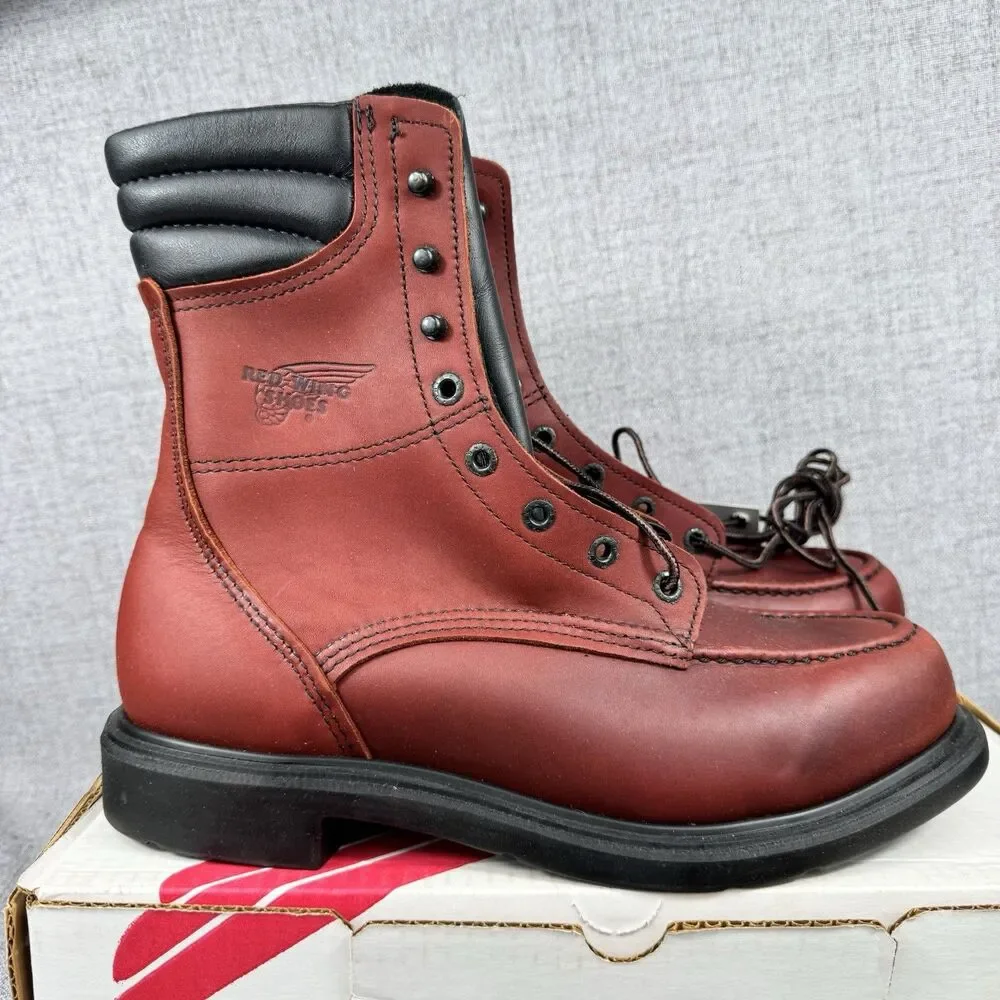Red Wing Boots Men's 9.5 D 402 Supersole Leather Work